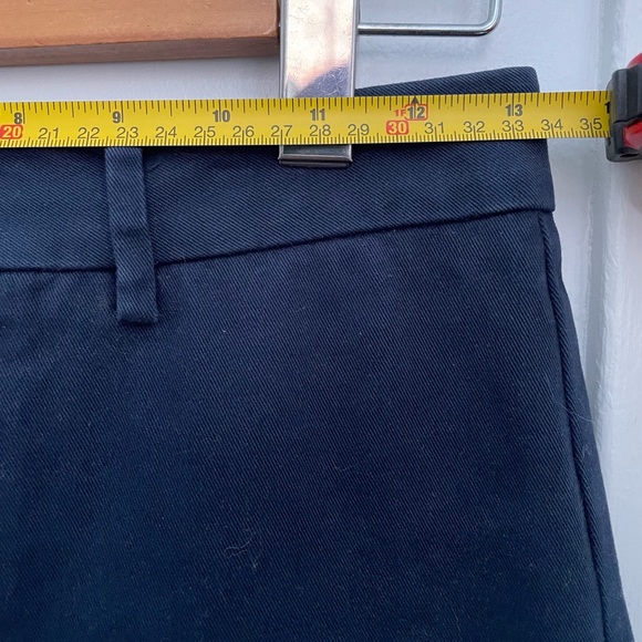 SOLD Navy Frank and Oak cotton trousers - Picture 4 of 7